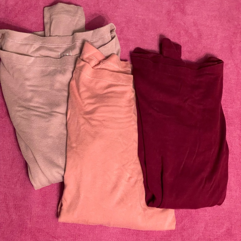 3x GAP Modern Boatneck Tees Small